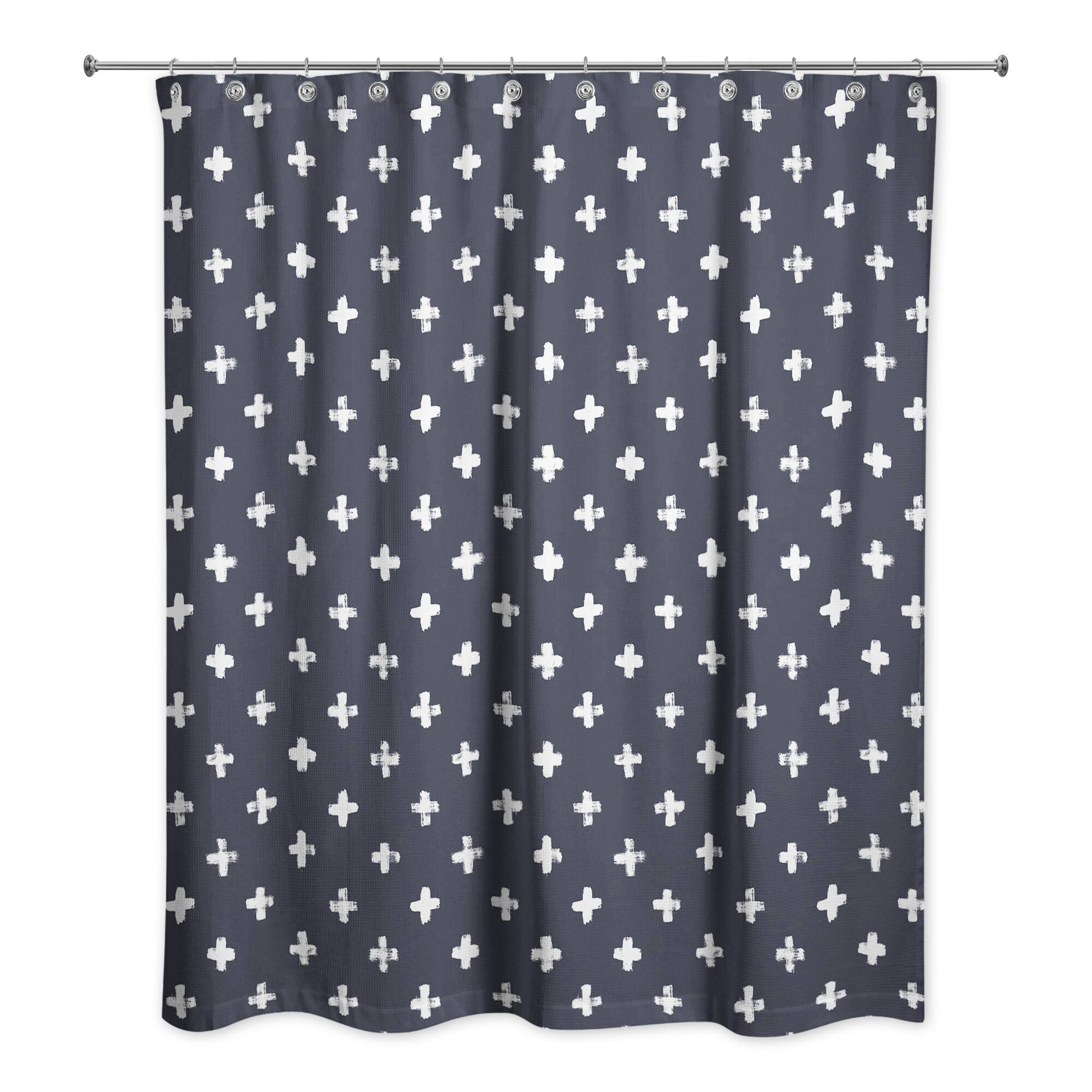 Crosses Shower Curtain